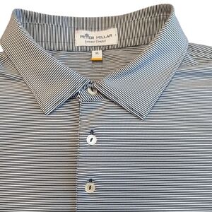 Peter Millar Black Stripe Polo